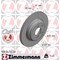 Zimmermann Brake Disc - Standard/Coated, 150347220 150347220 - alternate 2